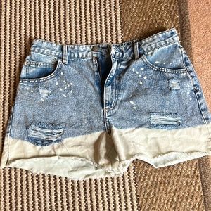 Jean shorts